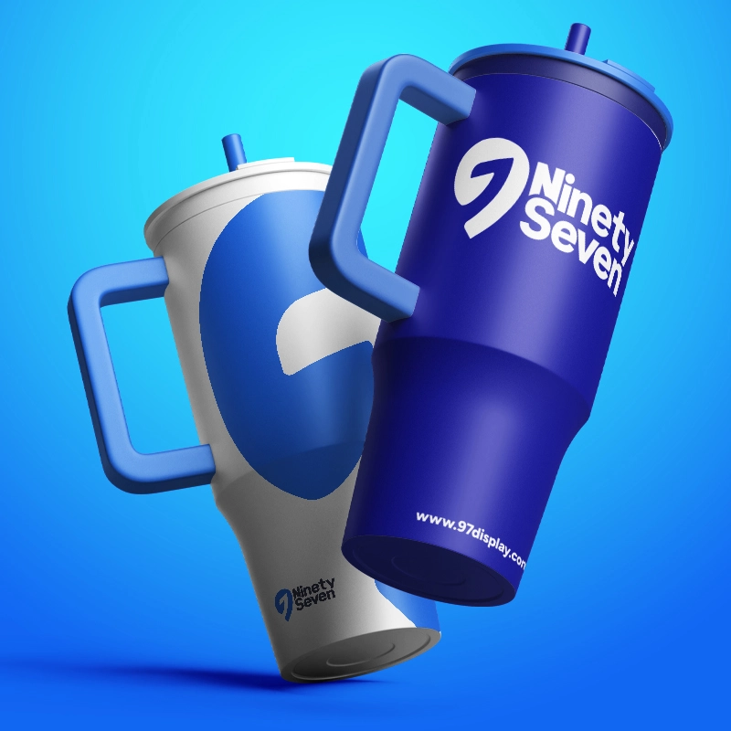 Commercial branded bottles