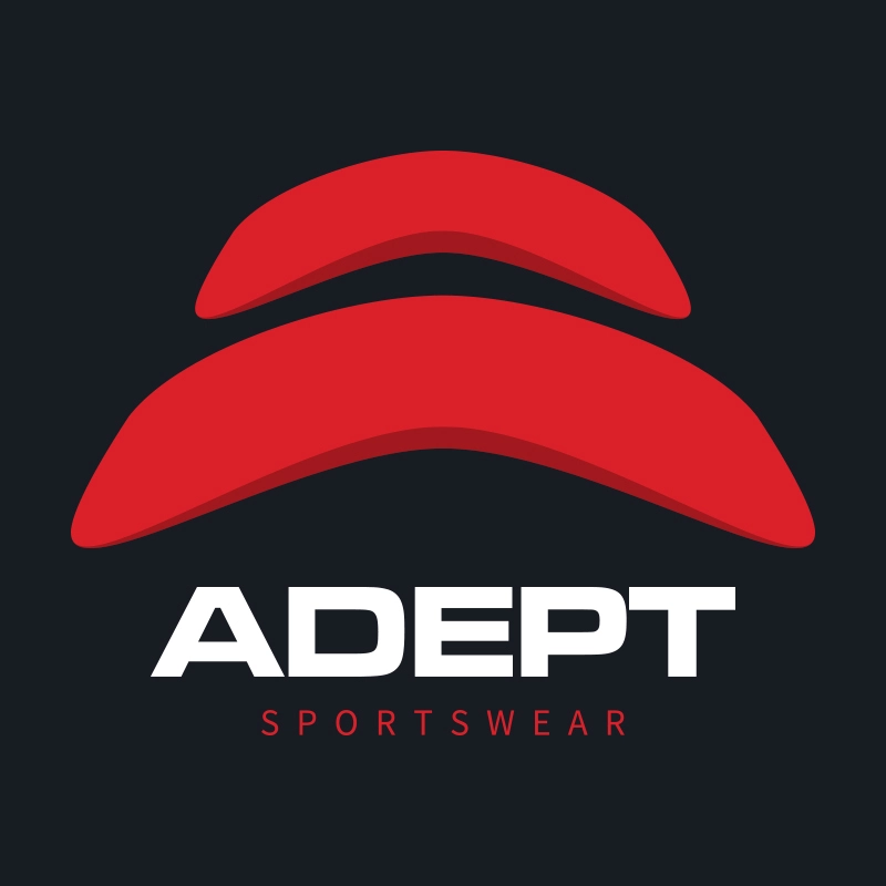 Logo Adept Sportswear.