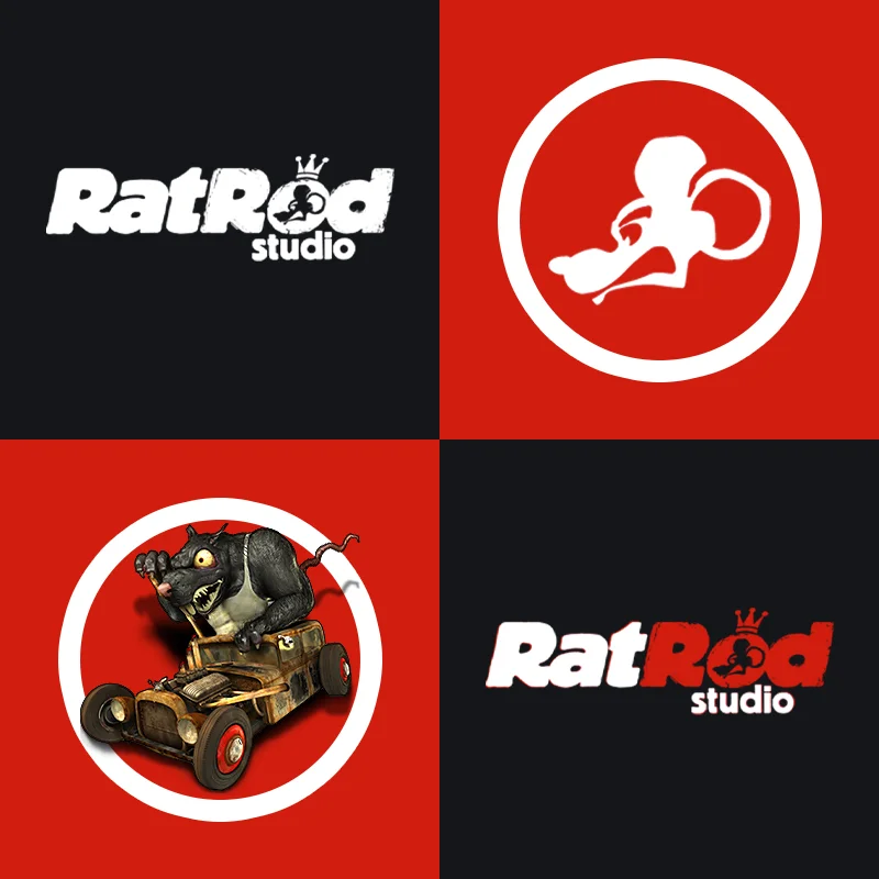 Different Ratrod logos